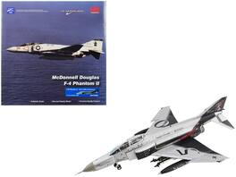 Hobby Master - McDonnell Douglas F-4F Phantom II JG-71 50th Anniversary 2009 German Luftwaffe Air Power Series Fighter-Bomber 1/72 - Silver