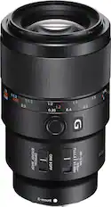 Front. Sony - FE 90mm f/2.8 Macro G OSS Full-Frame E-Mount Macro Lens - Multi.
