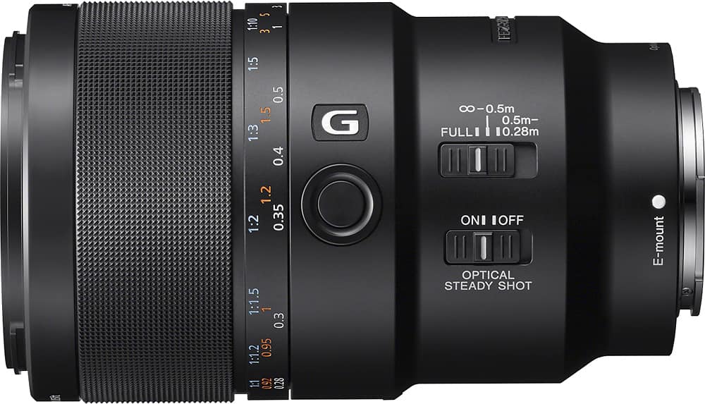 Sony FE 90mm f/2.8 Macro G OSS Full-Frame E-Mount Macro Lens Multi ...