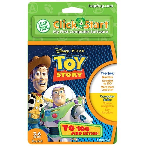 Best Buy: LeapFrog ClickStart Toy Story To 100 and Beyond! Game 22652