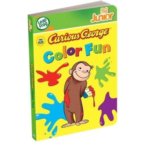 Best Buy: LeapFrog Tag Junior Book: Curious George Color Fun 24001