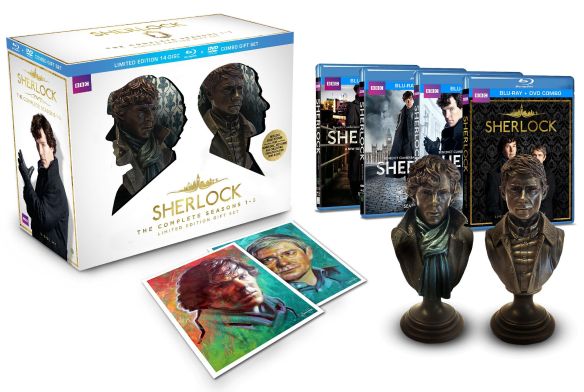  Sherlock: The Complete Seasons 1-3 [Limited Edition] [14 Discs] [Blu-ray/DVD]