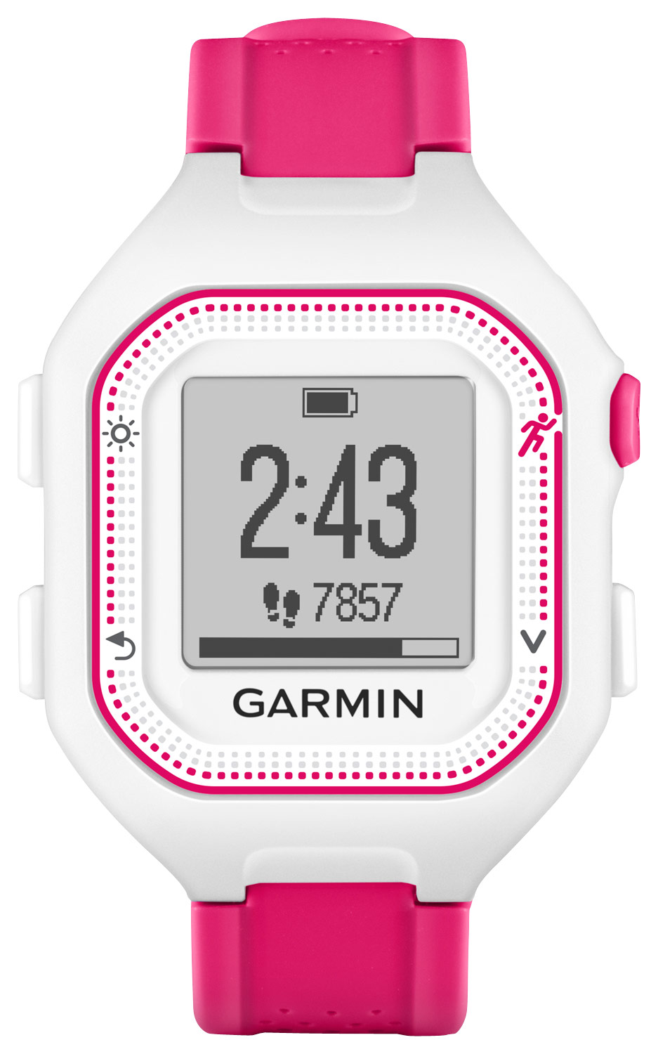 Garmin Forerunner 25 GPS and Activity Pink/White 010-01353-21 Best Buy
