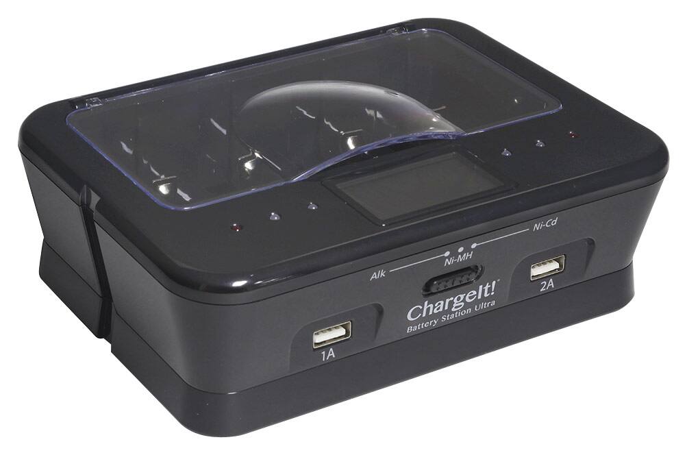 Best Buy ChargeIt Battery Station Ultra Charger Black 09293PG