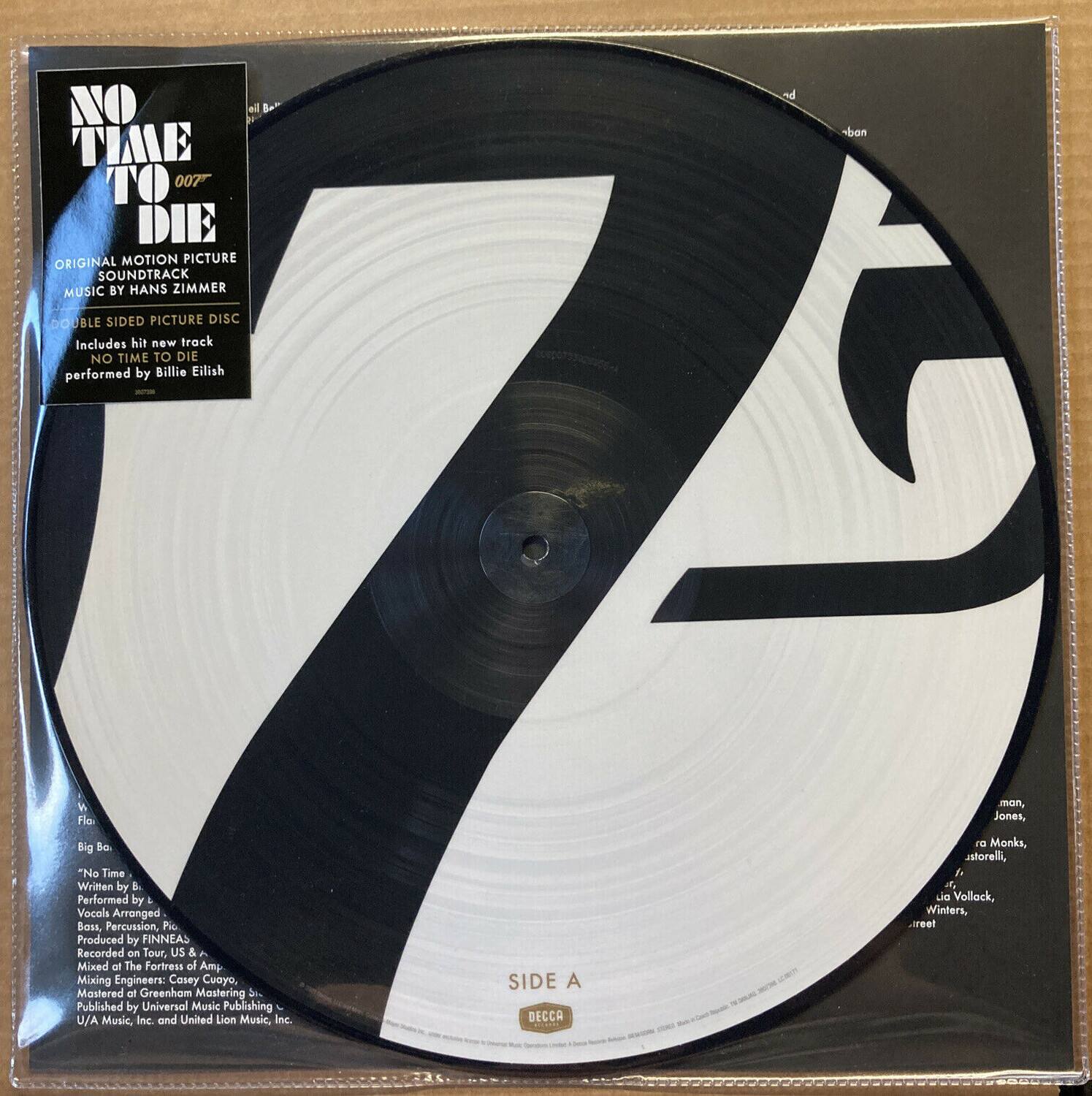 Hans Zimmer - No Time to Die (Limited Edition) (007 Symbol Version)   - VINYL LP