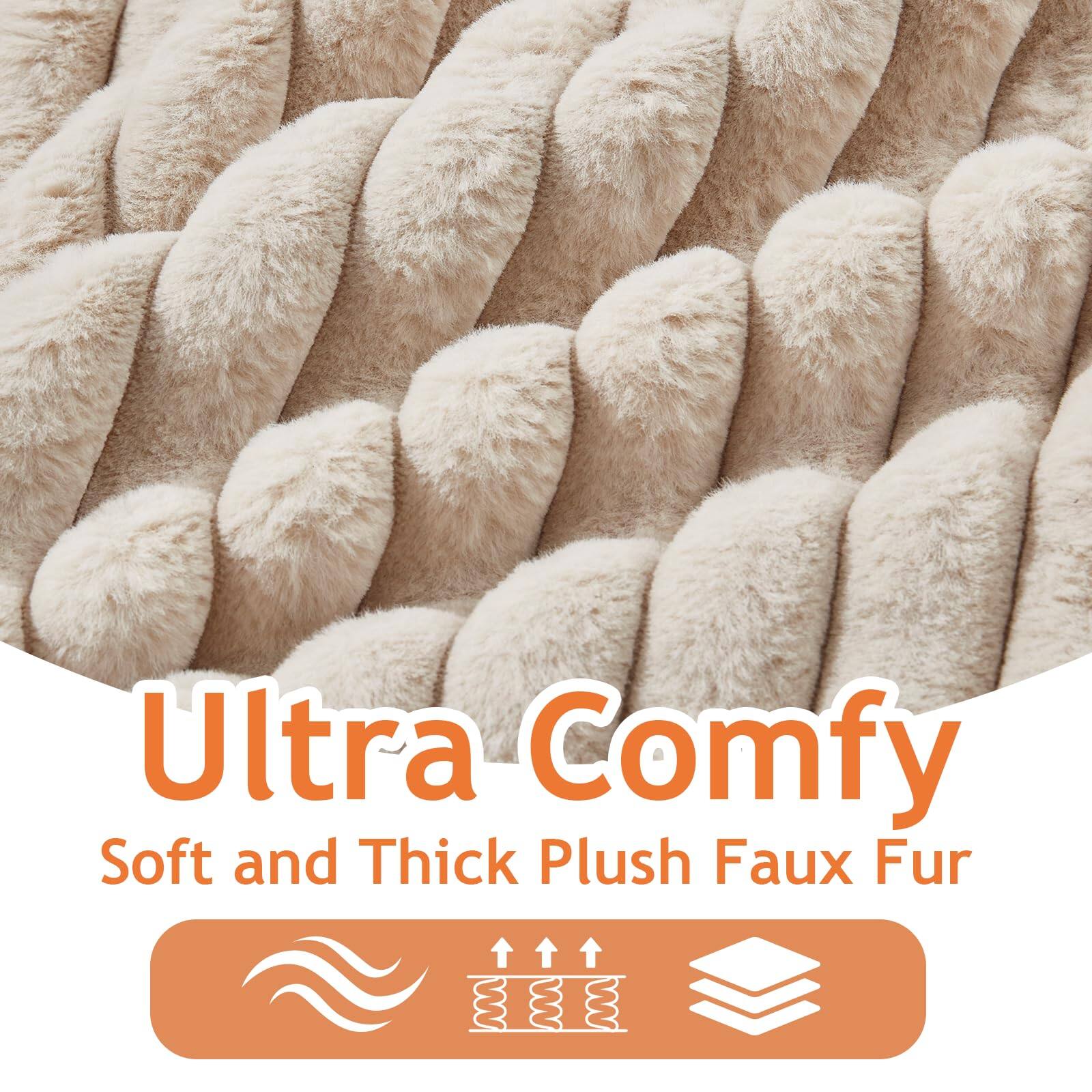 Ultra Comfy  
Soft and Thick Plush Faux Fur