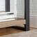 Alt View 18. Walker Edison - Modern Industrial Powder-Coated Steel 4-Shelf Bookcase - Driftwood.