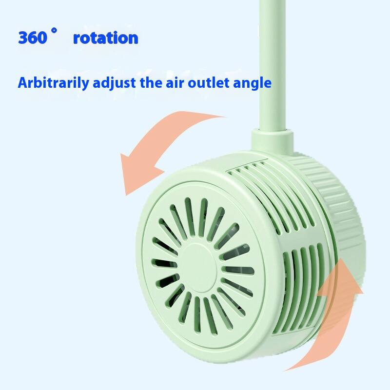 360° rotation  
Arbitrarily adjust the air outlet angle