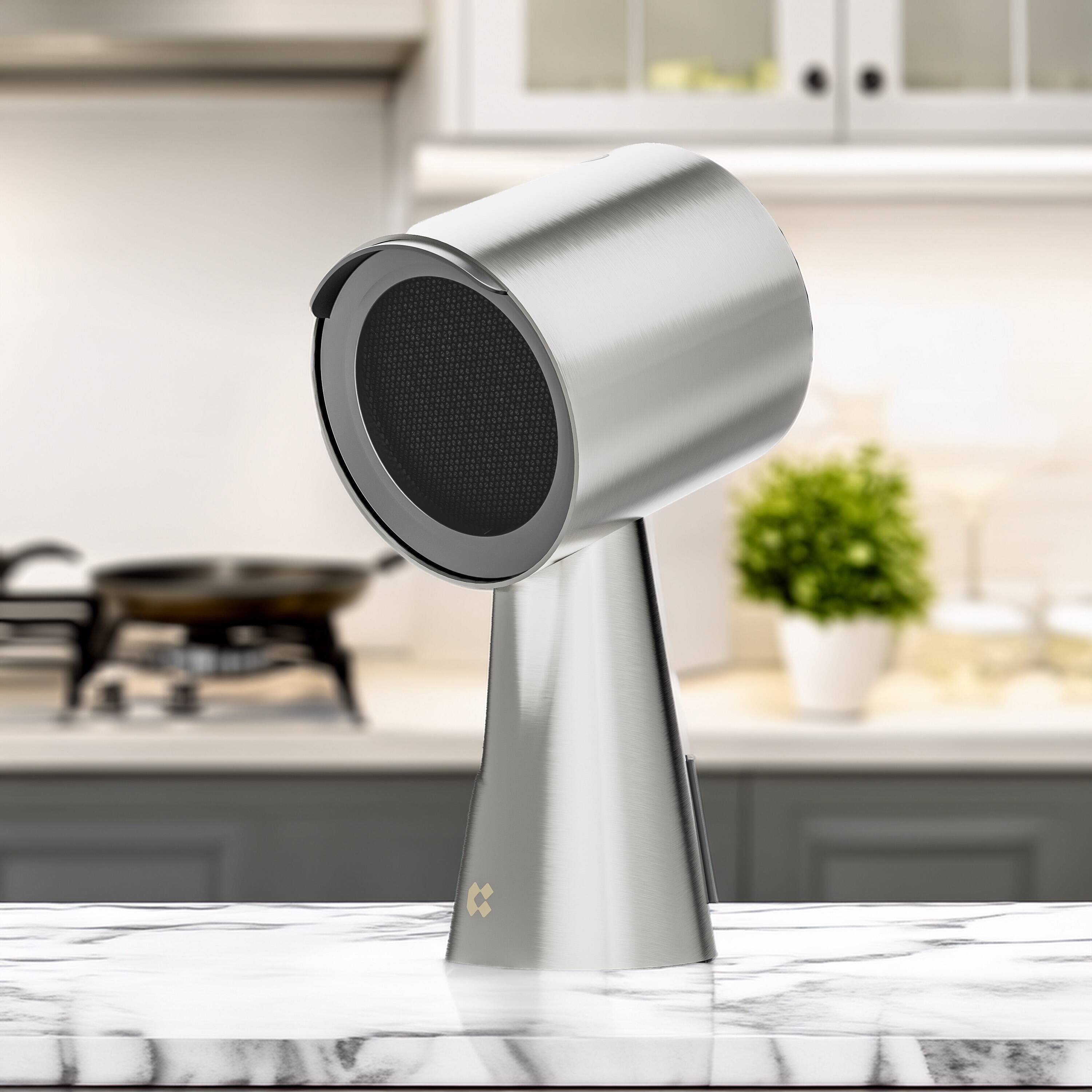 Back. Ciarra - HOOD TO GO Portable Mini Desktop Range Hood - Pro Platinum.