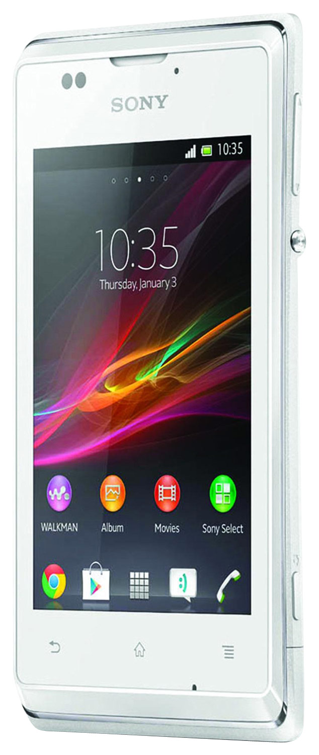 Best Buy: Sony Xperia E with Memory Cell Phone (Unlocked) C1504 WHITE