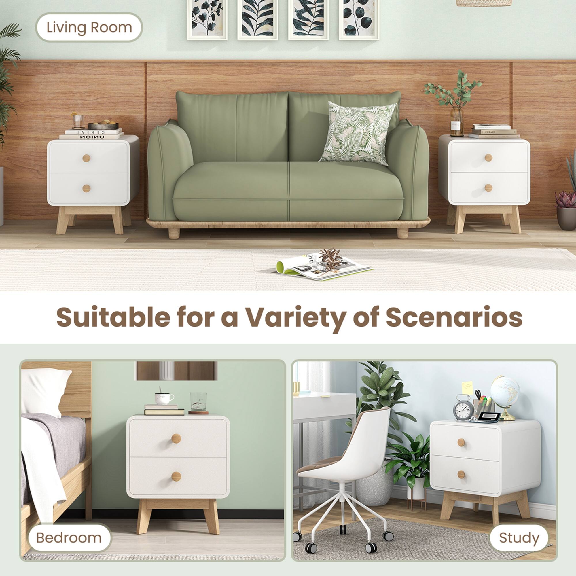 Living Room - N - 1 HOINU
Suitable for a Variety of Scenarios
Bedroom - N - 1 HOINU
Study - N - 1 HOINU