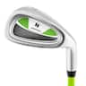 Costway - Junior #7 Iron for Kids with Fiberglass Shaft & Headcover Junior Practice Golf Club - Green