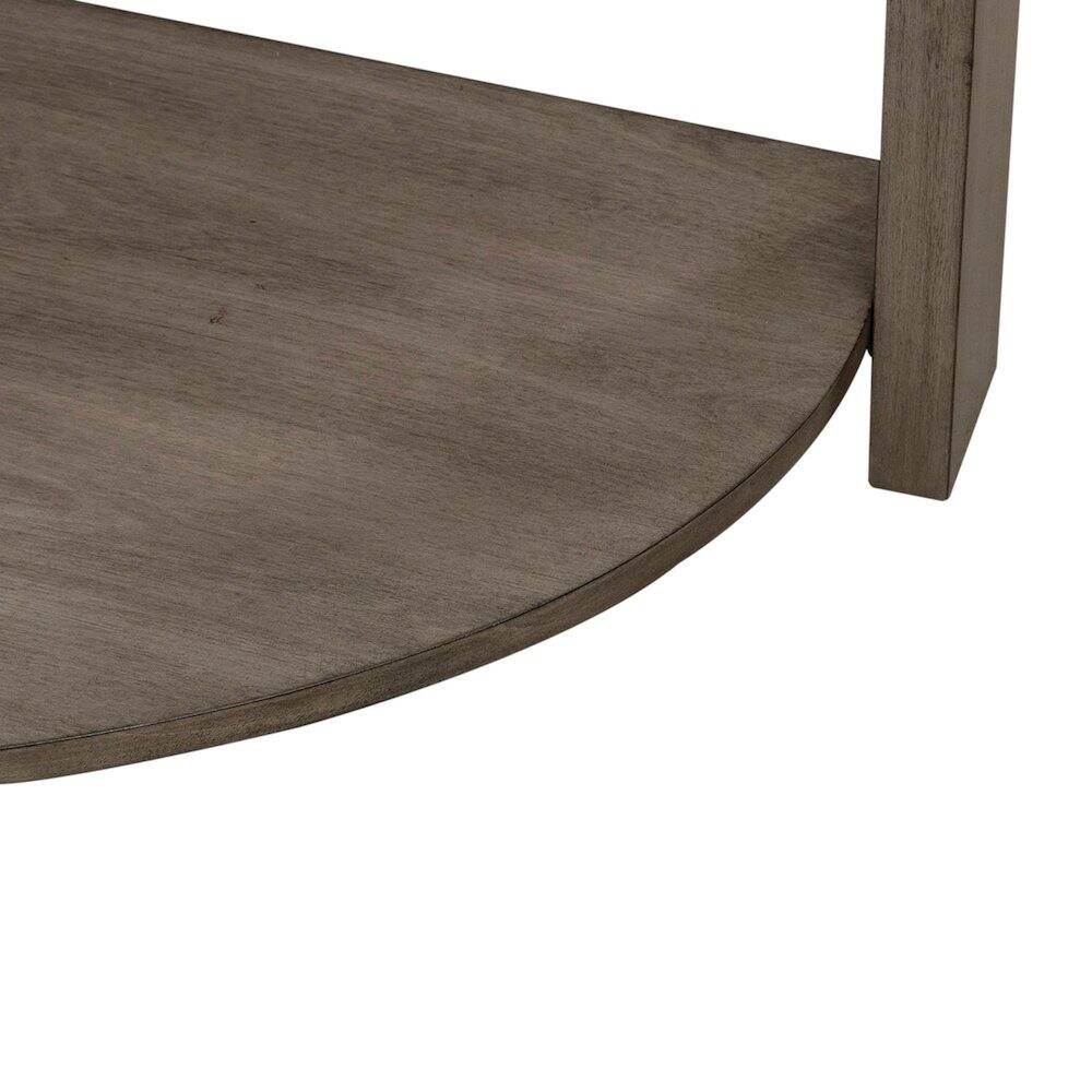 Alt View 4. Liberty Furniture Industries - Sutton Sofa Table for Living Room - Bleached Sand - Bleached Sand.