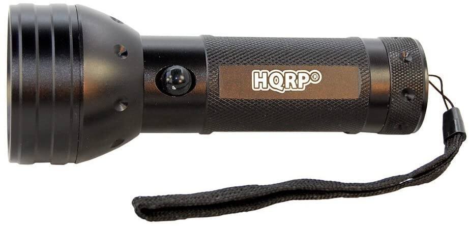 Angle. HQRP - 51 LED Red Light Flashlight - 620-625 nm Night Observation Spotlight, Wide Beam, Weather Resistant.