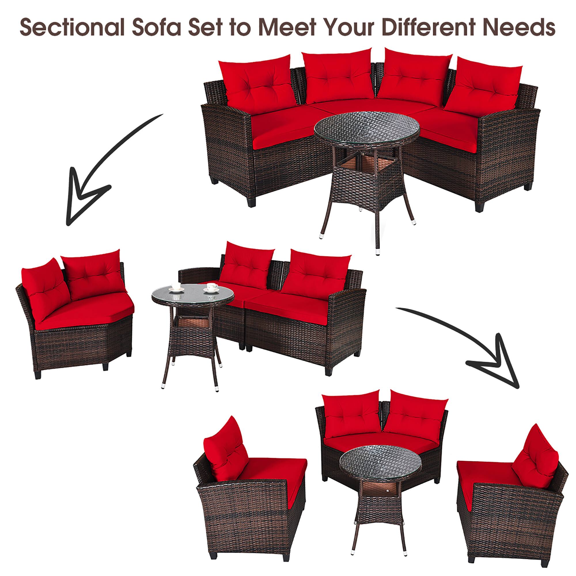 Sectional Sofa Set to Meet Your Different Needs