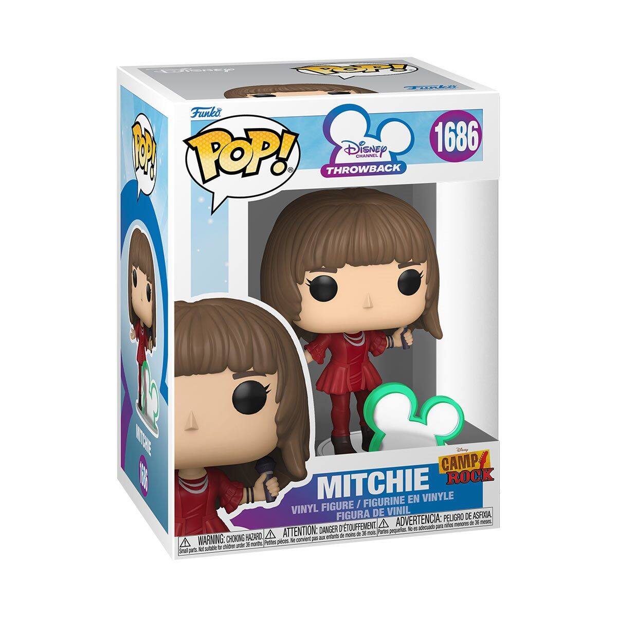 Funko POP! Disney 1686 Throwback Channel Camp Rock Mitchie Vinyl Figure / Figurine en Vinyle / Figura de Vinil

Warning: Choking Hazard - Small parts. Not for children under 3 years.
