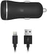 Just Wireless - Vehicle Charger - Black - Larger Front