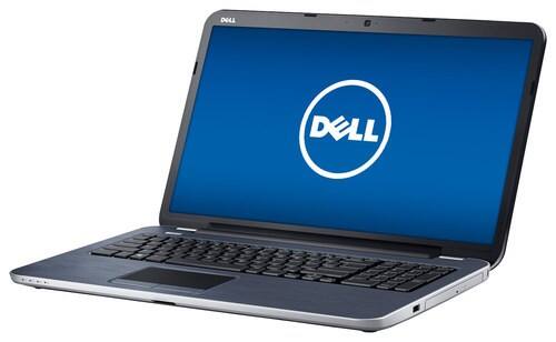 Front Standard. Dell - Inspiron 17.3" Laptop - Intel Core i5 - 6GB Memory - 500GB Hard Drive - Moon Silver.