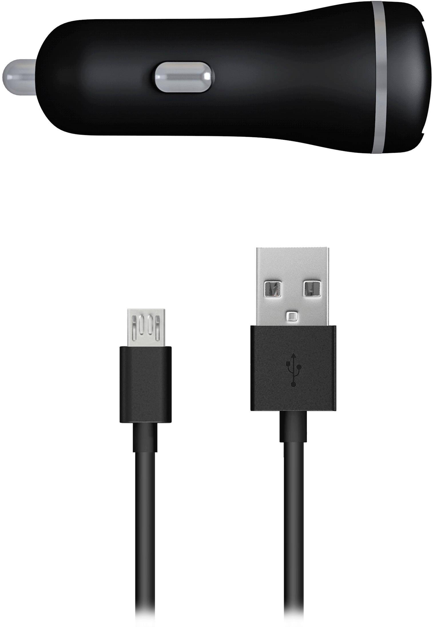 Best Buy Just Wireless Vehicle Charger Black 13003