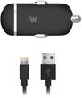 Just Wireless - Vehicle Charger - Black - Larger Front