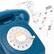 Alt View 4. PopMarket - GPO Retro GPO746WIVR 746 Desktop Rotary Dial Telephone - Azure Blue - EQUIPMENT - Blue.