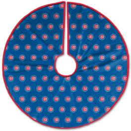 Pegasus - Chicago Cubs Microplush Christmas Tree Skirt - Multicolor