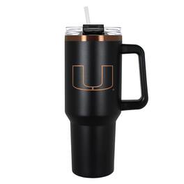 Great American Products - Miami Hurricanes 40oz. Colossus Copper Edition Tumbler - Black
