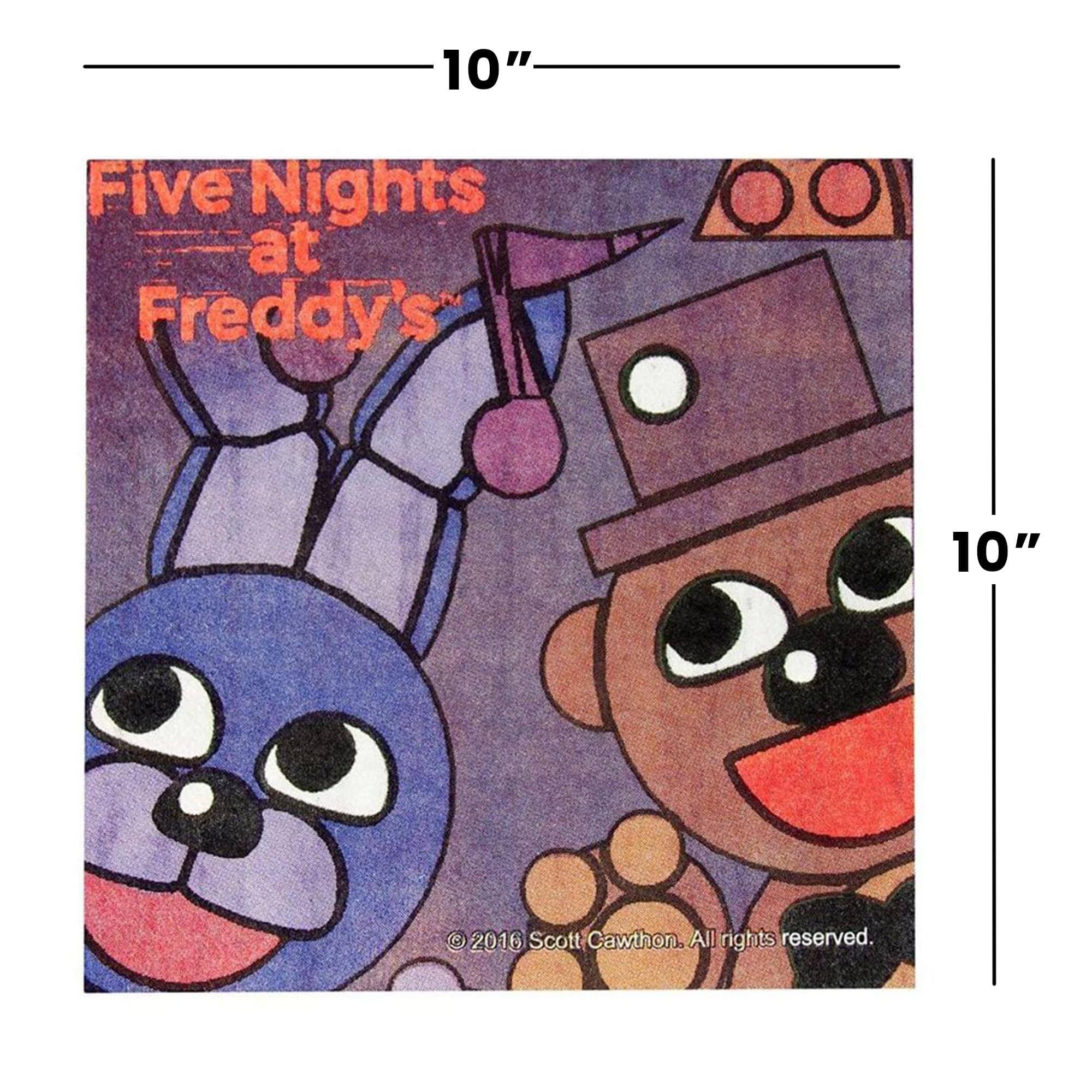10"  
Five Nights at Freddy's™  
© 2016 Scott Cawthon. All rights reserved.