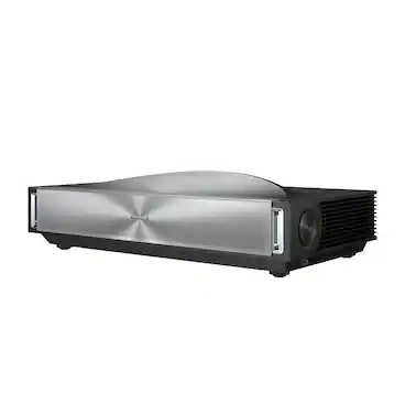 Front. Hisense - Hisense-PX4 Pro Triple Laser Smart UST Projector,3500 Lumens,IRIS,80"-200",4K,DLP,HDR,IMAX Enhanced,Dolby Vision/Atmos - gray.