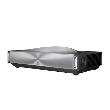 Front. Hisense - Hisense-PX4 Pro Triple Laser Smart UST Projector,3500 Lumens,IRIS,80"-200",4K,DLP,HDR,IMAX Enhanced,Dolby Vision/Atmos - gray.