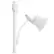 Alt View Zoom 12. Elegant Designs - 2 Light Mother Daughter Floor Lamp - White Marble Glass.