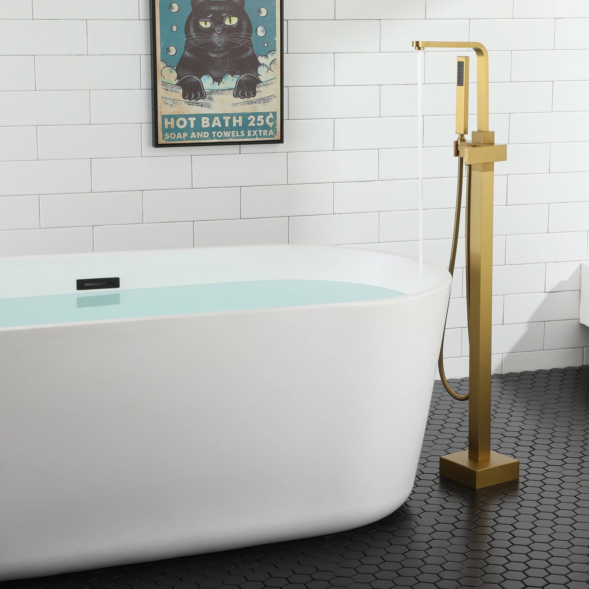 HOT BATH 25¢ SOAP AND TOWELS EXTRA