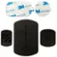 Angle. Scosche - MagicPlates Replacement Magnets 3 Pack - Black.