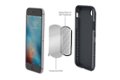 Alt View Zoom 12. Scosche - MagicMount Replacement Magnetic Plates Kit for Most Cell Phones - Space Grey.