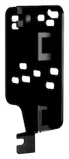 Front. Metra - Dash Kit for Select 2015-2021 Jeep Renegade DIN DDIN - Black.