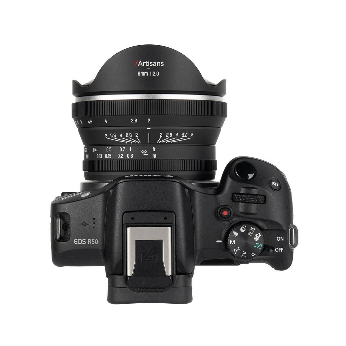 7Artisans - 6mm 1:2.0

I
5.6
4
2.8
2
-
8 5.6
4
2.8
2
2
2.8 4
5.6 8
I (1
0.4 0.5 0.13 0.15
0.7 1 0.2 0.3
8
ft m
Canon
ISO
EOS R50
SCN  M  VA ru b
ON OFF