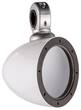KICKER - Mini Tower Enclosures for 4" Drivers (2-Pack) - White - Larger Front