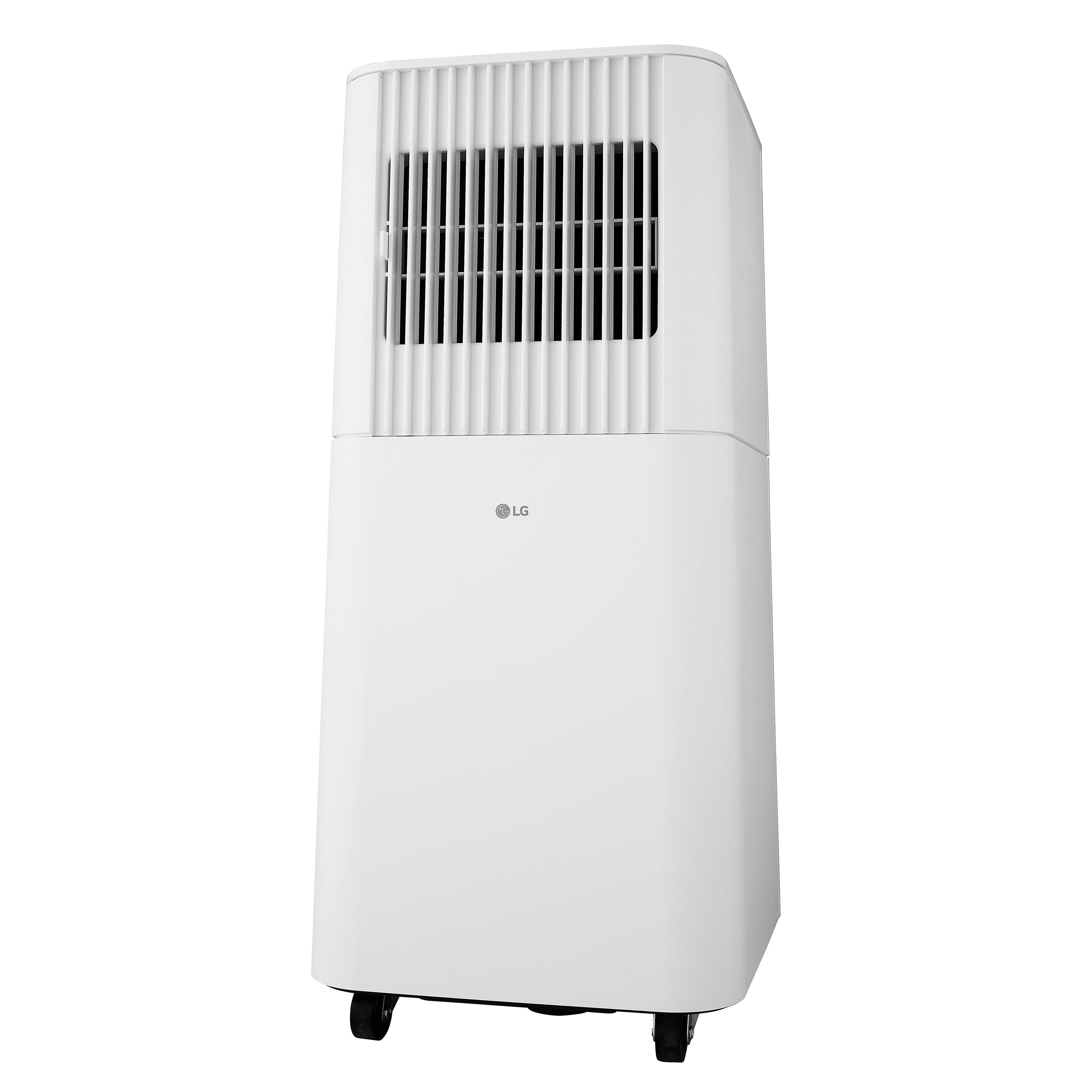 Alt View 7. LG - 250 Sq. Ft. 6,000 BTU DOE (8,000 BTU ASHRAE) Portable Air Conditioner with Remote - White.