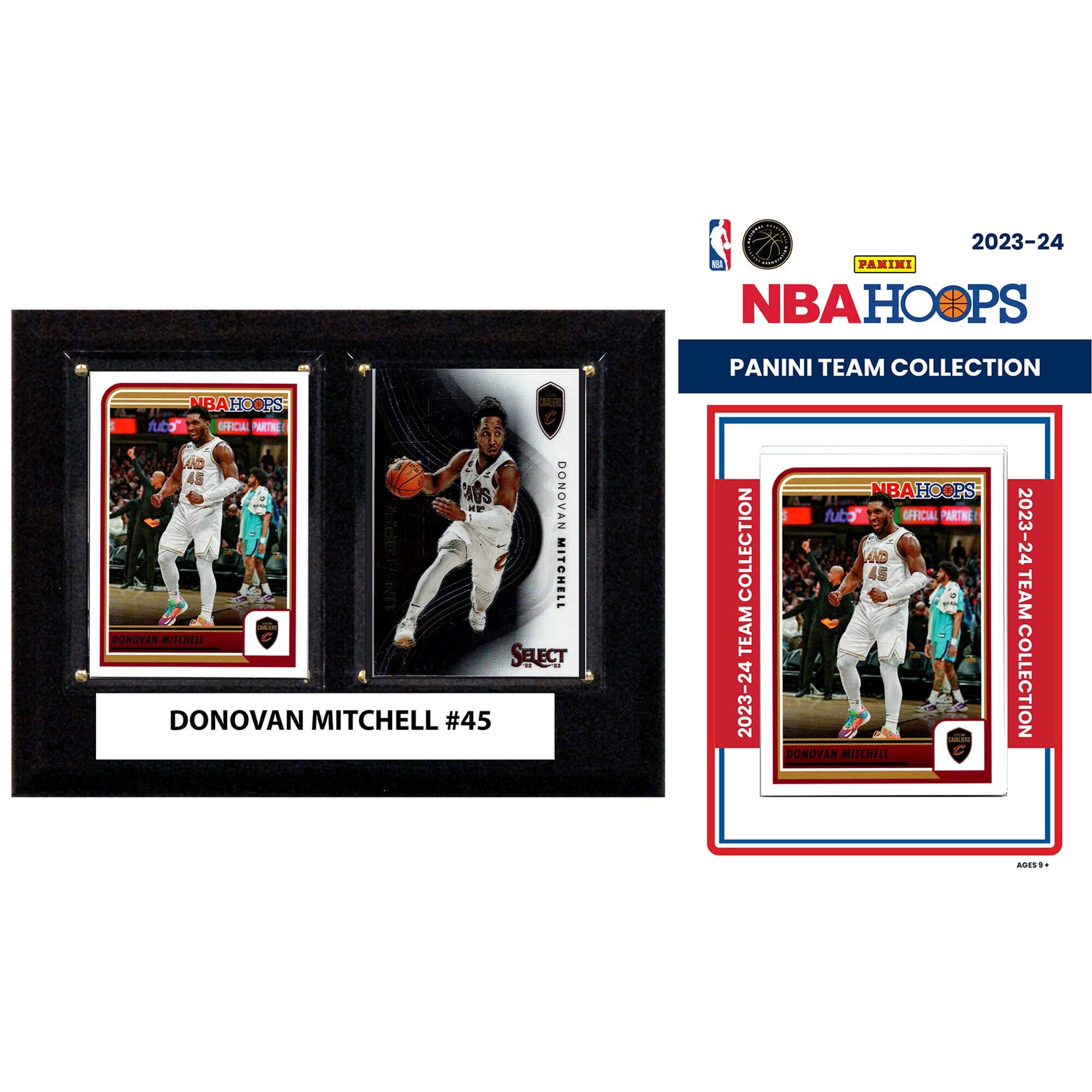 "C&I Collectibles - Cleveland Cavaliers 6"" x 8"" Player Plaque & 2023-24 Team Trading Card Set - Multicolor" price history on PriceWatchPro