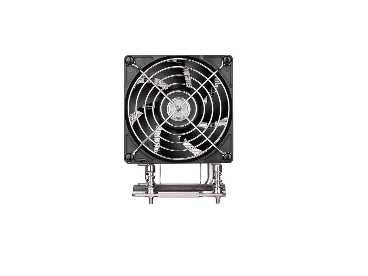 Alt View 2. SilverStone - Silverstone XE04-SP3 4U Form Factor Server/Workstation CPU Cooler for     AMD SP6/SP3/TR4 sockets  RL-XE04-SP3B - Silver.