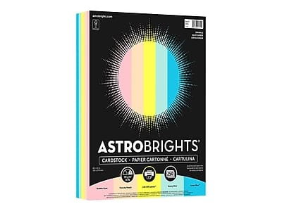 "Astrobrights - 65 lb. Cardstock Paper, 8.5"" x 11"", 250 Sheets/Pack (91715) - Sprinkle Assortment" price history on PriceWatchPro