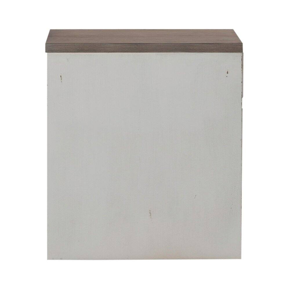 Back. Liberty Furniture Industries - Magnolia Manor Mobile File in Antique White - White.