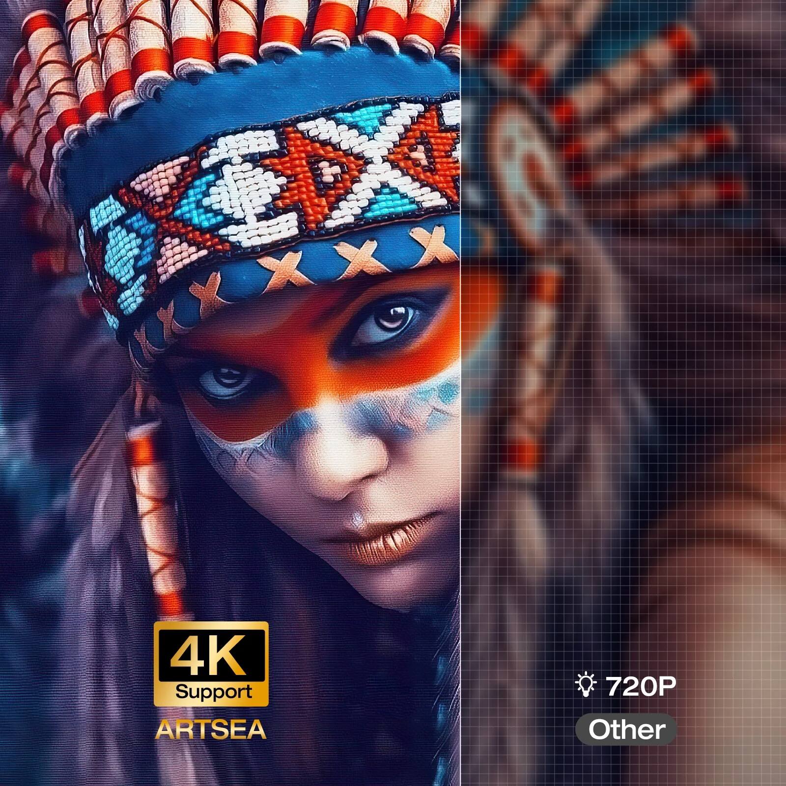 4K Support  
ARTSEA  

720P  
Other