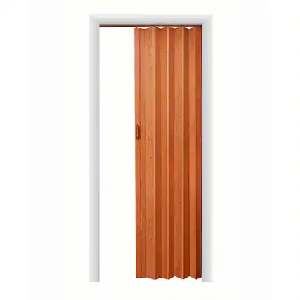 Front. LTL Home Products - LTL Home Products OK4880PC Oakmont Accordion Folding Door, 48 x 80 Inches, Pecan - Brown.