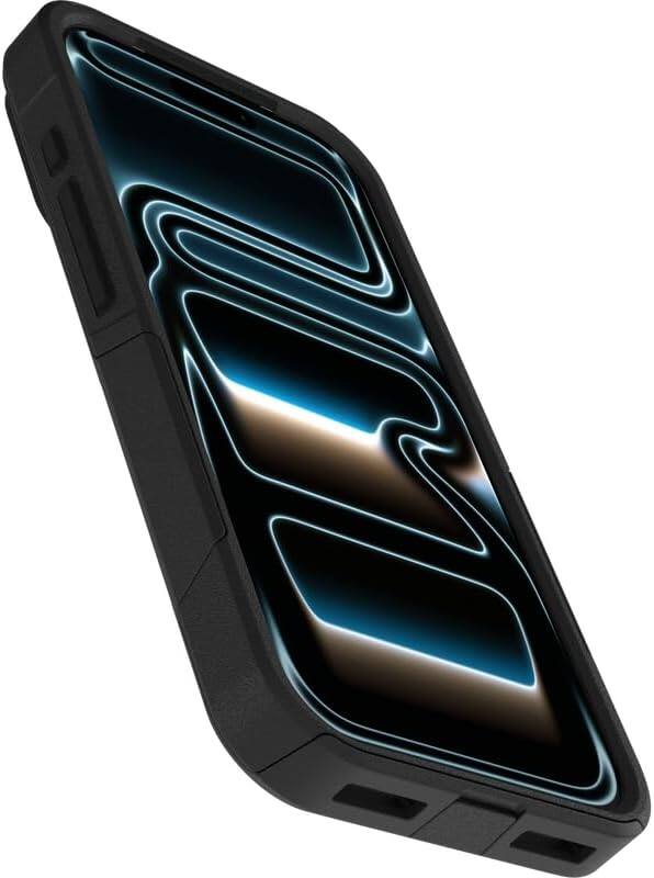 Alt View 1. OtterBox - OtterBox iPhone 17 Pro, Bundle: Commuter Series MagSafe Case & Screen Protector - Built-in magnets - Thin & Protective - Black.