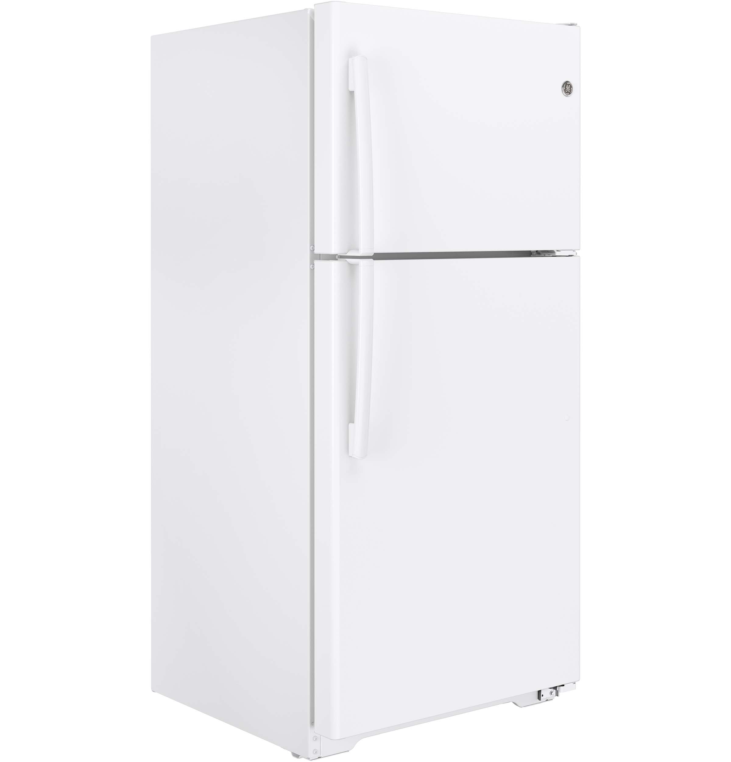 Customer Reviews: GE 18.2 Cu. Ft. Top-Freezer Refrigerator GIE18ETHWW ...