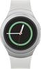 Samsung - Geek Squad Certified Refurbished Gear S2 Smartwatch 42mm Stainless Steel - White Elastomer-Front_Standard