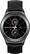 Front. Samsung - Geek Squad Certified Refurbished Gear S2 Classic Smartwatch 40mm Stainless Steel - Black Leather.