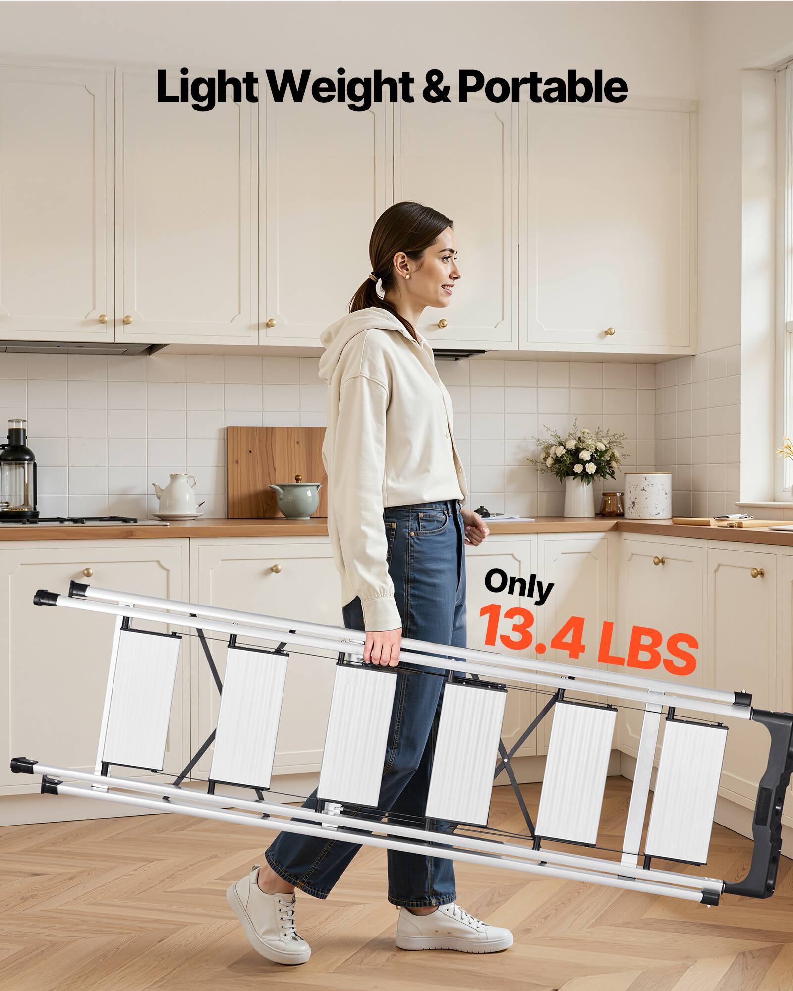 Light Weight & Portable  
Only 13.4 LBS