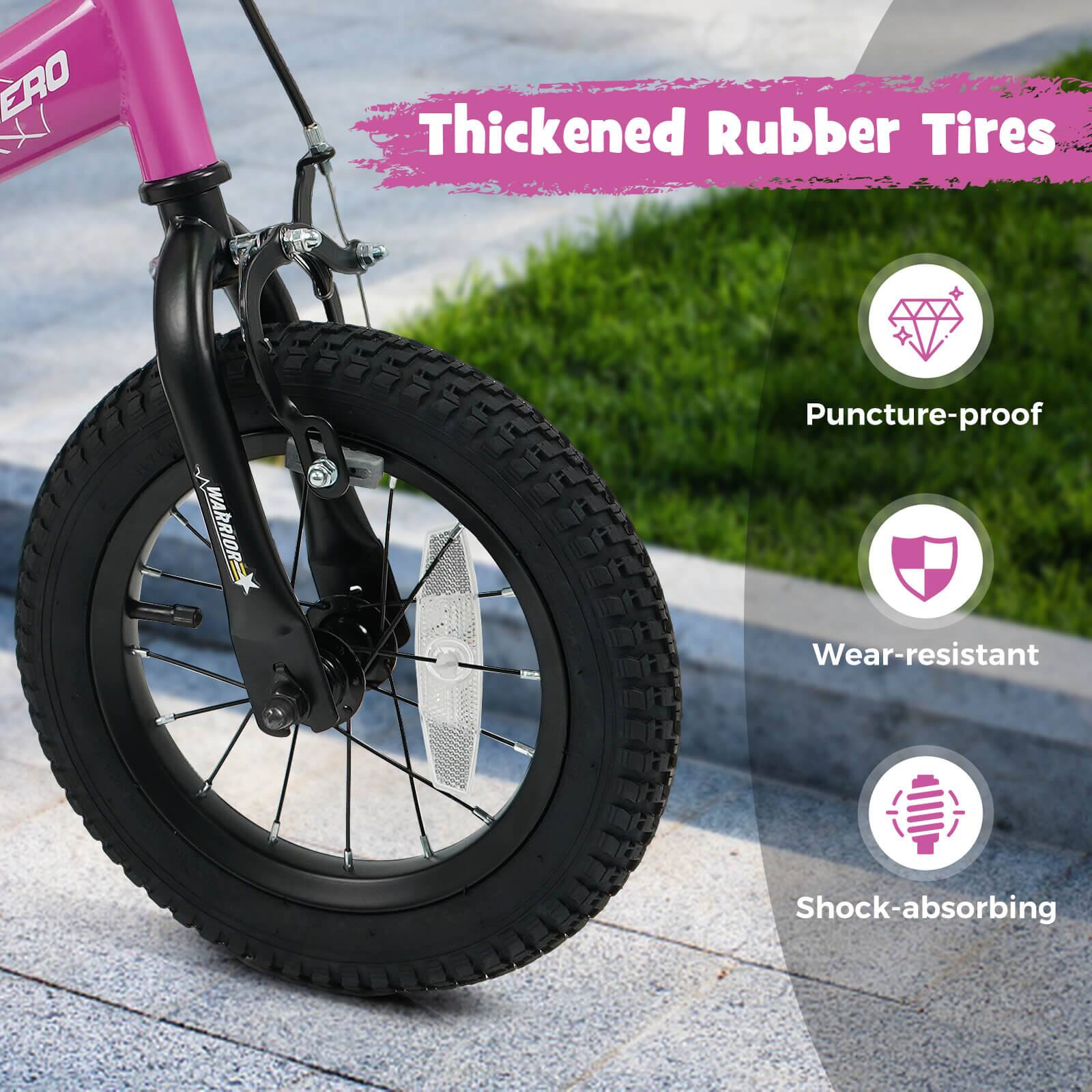 Thickened Rubber Tires

- Puncture-proof
- Wear-resistant
- Shock-absorbing